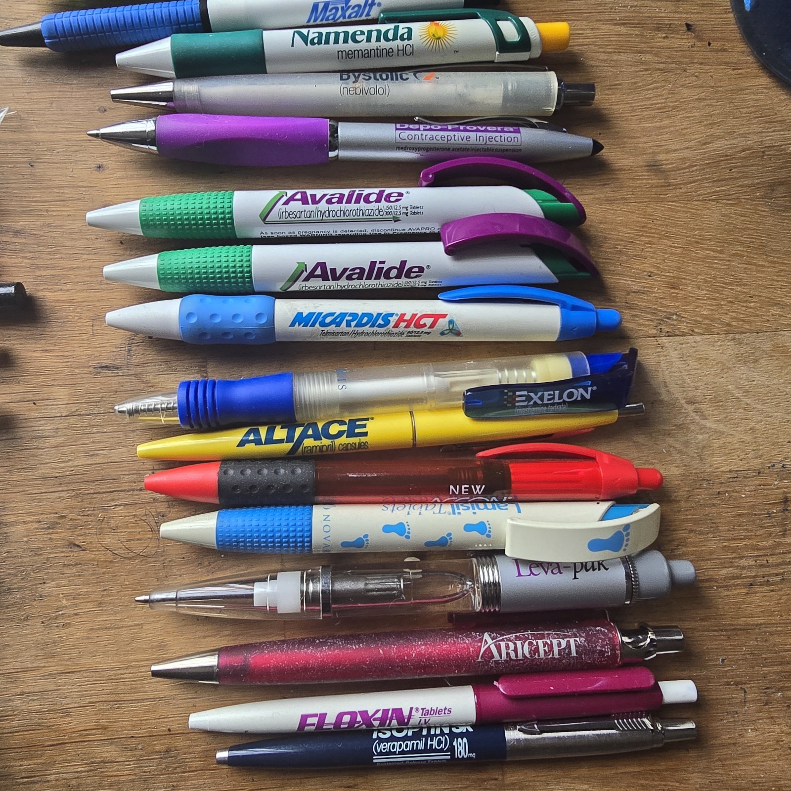 Massive Vintage Pharmaceutical Drug Rep Advertising Pen Lot Of 93