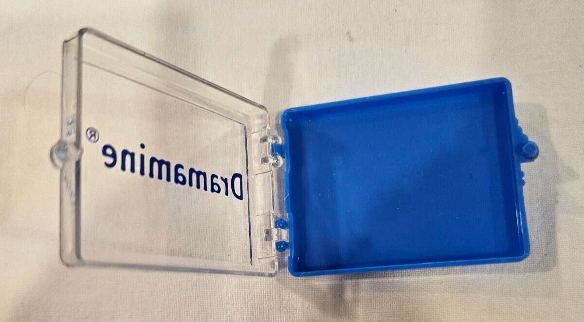 Vintage DRAMAMINE Storage Container