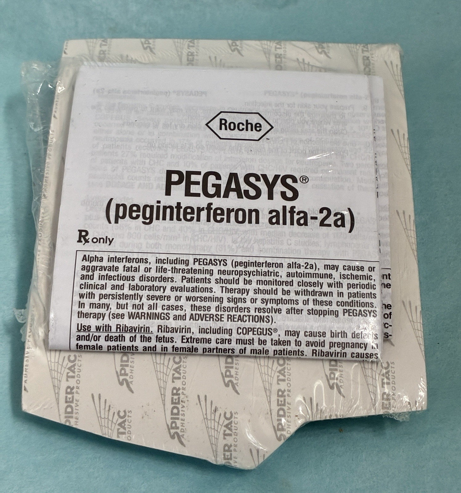 Pegasys Copegus Pharmaceutical Drug Rep Notepad Sticky Notes SEALED Roche