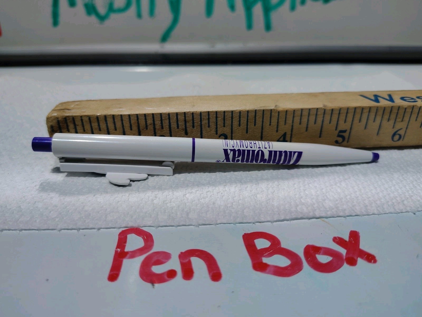 Zithro ZEBRA pen Drug Rep Pharmaceutical Promo Medical Advertising Swag