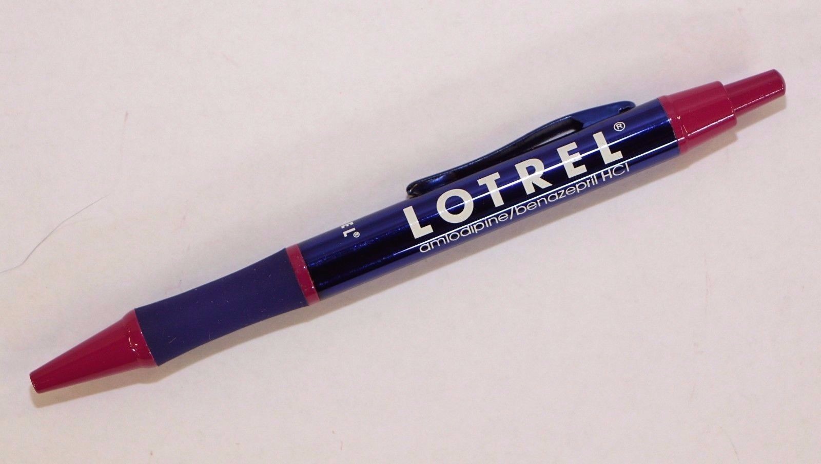 5 Lotrel Pharmaceutical Beautiful Slimline Heavy Metal Pens New in Sleeve