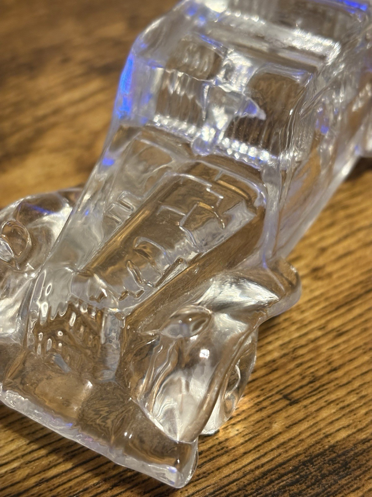 Vintage Tylox Pharmacutical / Drug Rep Promo Glass Car – Rare