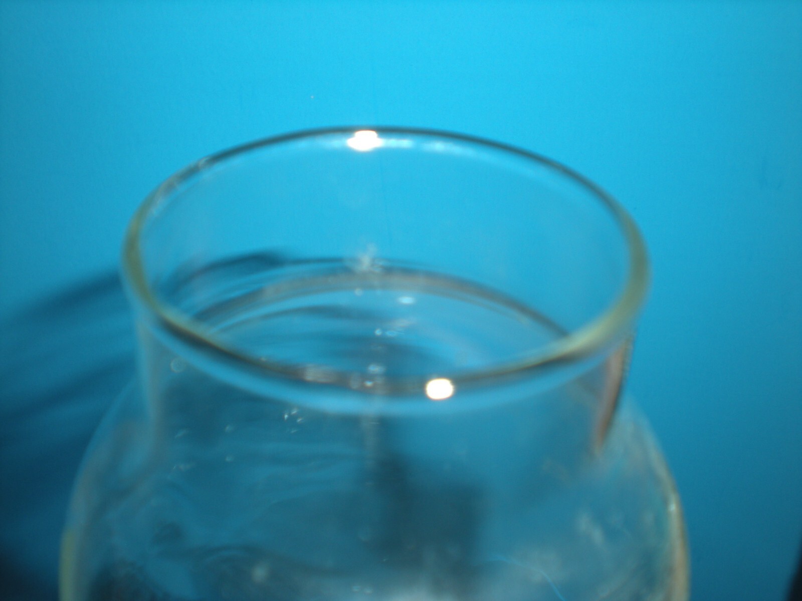 Vtg Apothecary Covered Jar Glass Candy Container w/ Lid