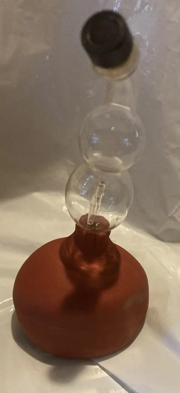 Vintage ‘50s Parke Davis GLASEPTIC ADRENALIN VAPORIZER With Box, Instructions