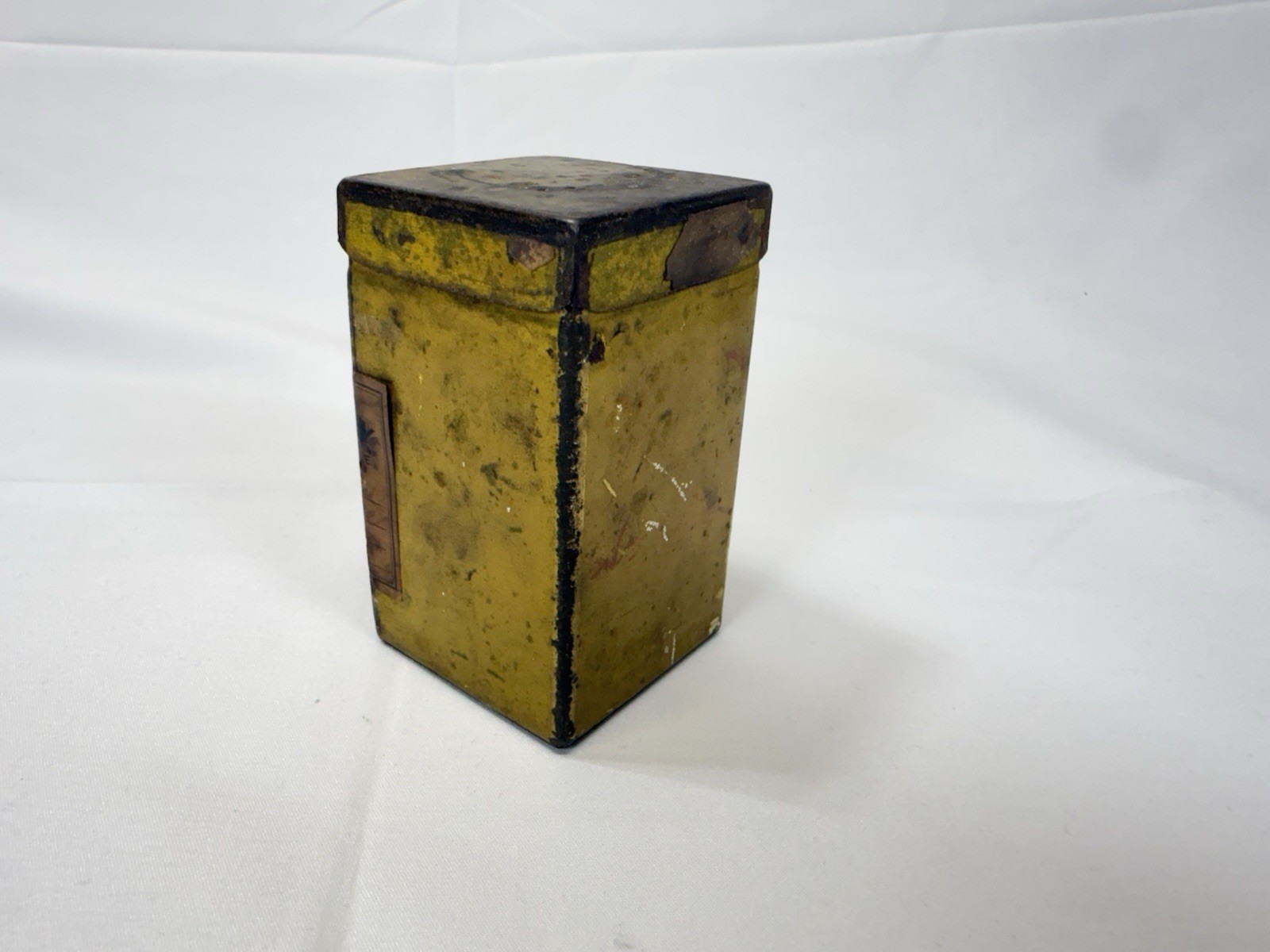 Early To Mid 1900s Vintage Pharmacy Prescription Druggist Tin. Toledo, OH