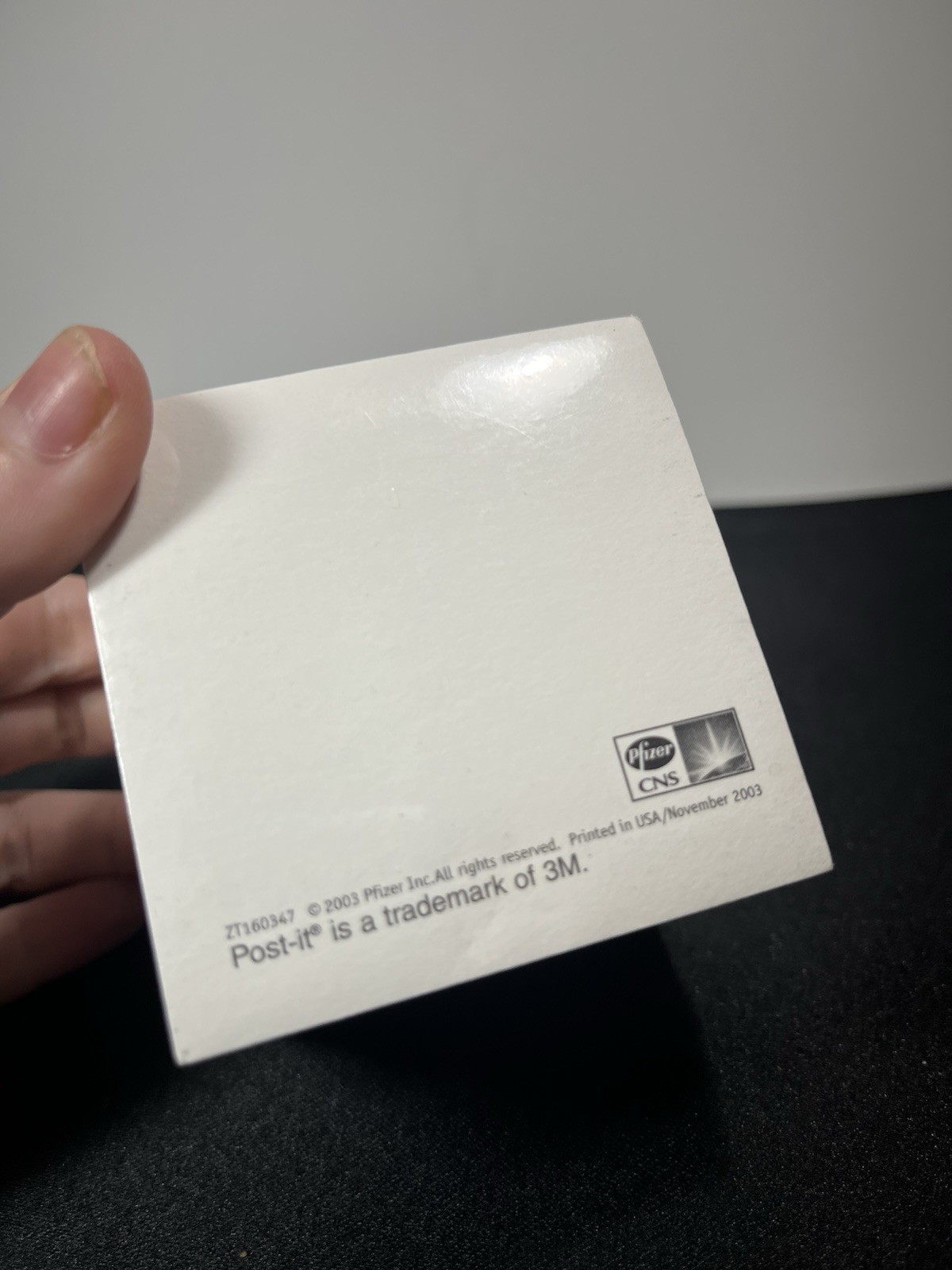 Rare Zoloft Sticky Notes Drug Rep Pharmaceutical Promo Advertising New!