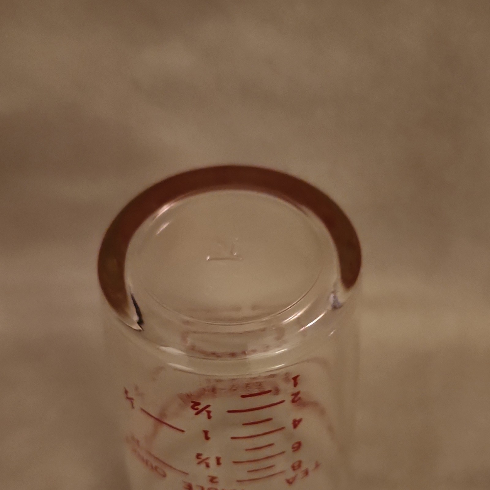 Phospho-Soda Fleet Glass Measuring Cup Pharmaceutical Collectible