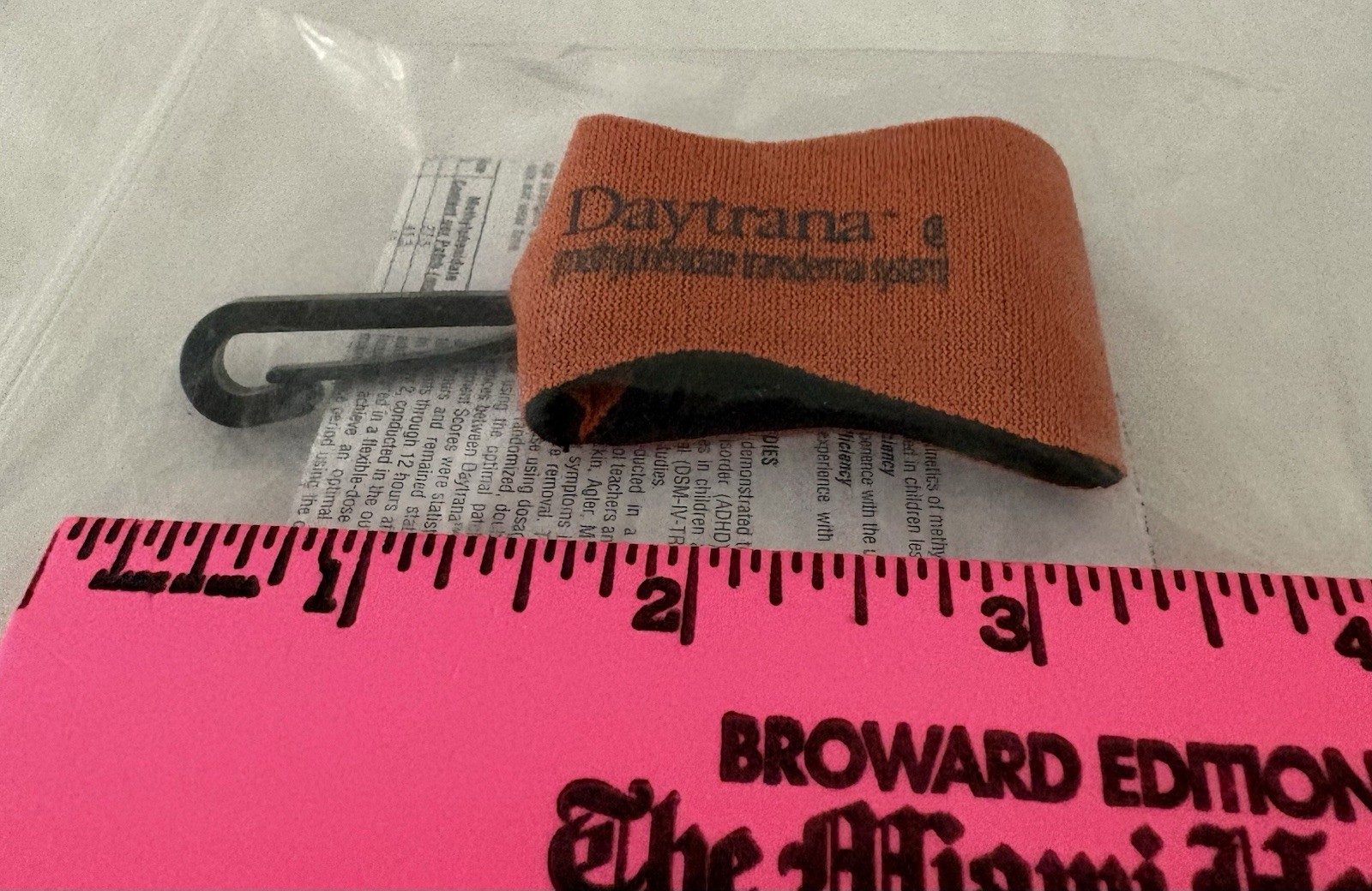 LOT OF 6 DAYTRANA mini hand sanitizer holders w/clip PHARMA DRUG REP LOGO NEW