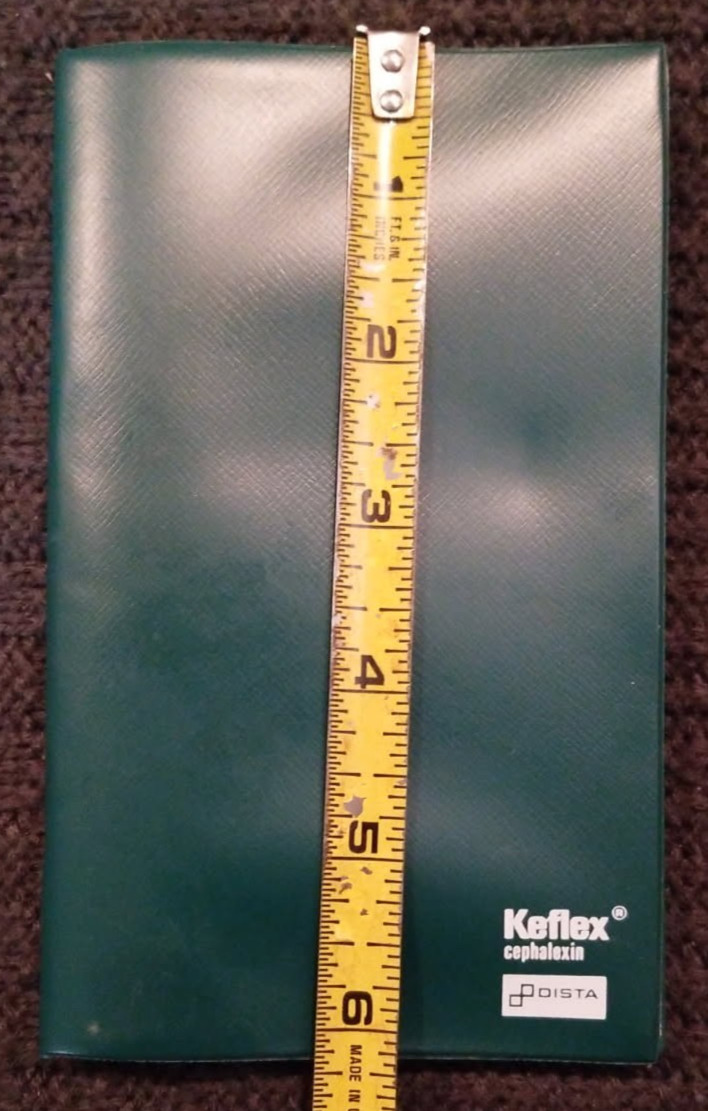 Very RARE and Vintage Pharmaceutical Drug Rep Promo Pocket Road Atlas From Dista
