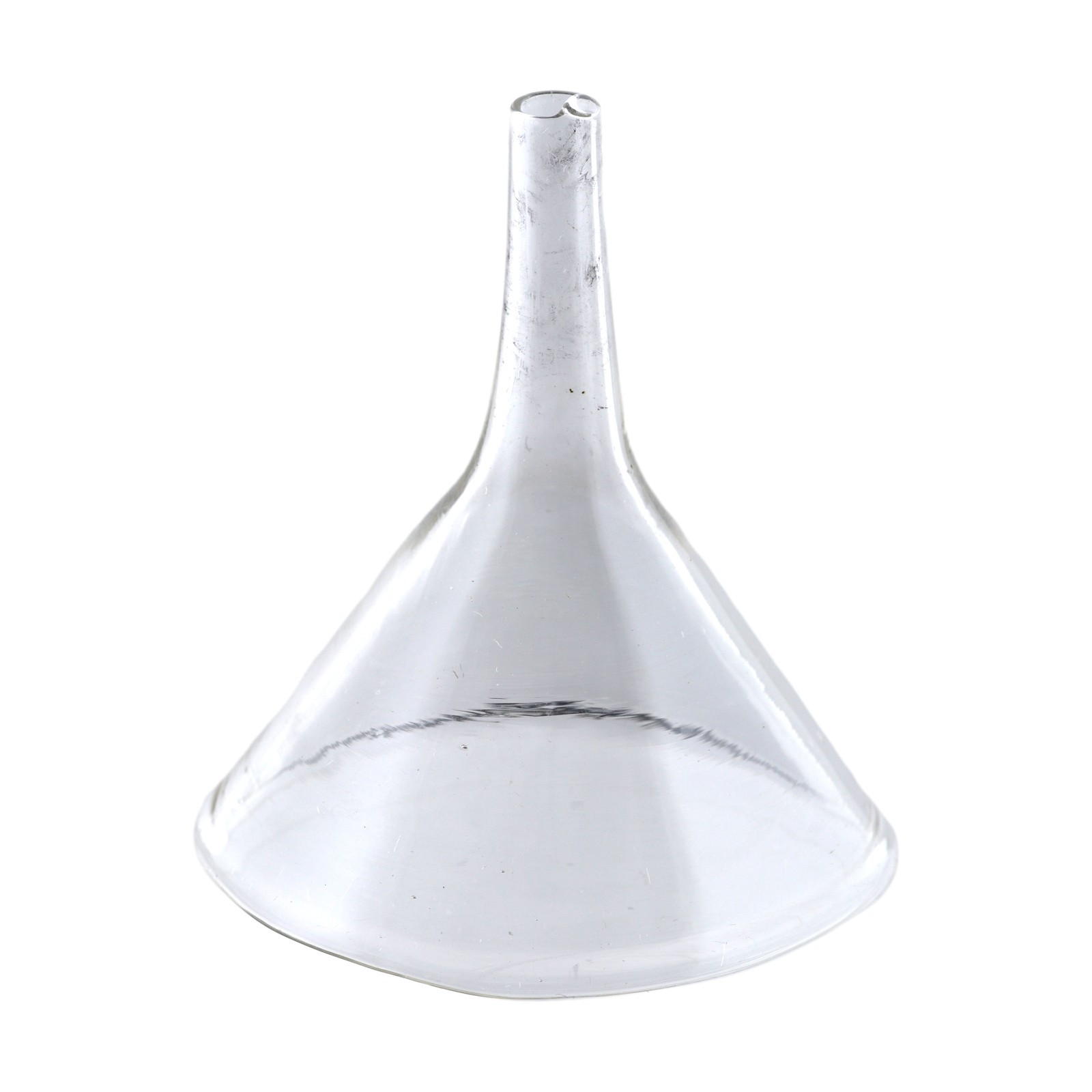 Handblown Antique Glass Scientific Laboratory Miniature Funnel 4.5cm 1 3/4″ #1