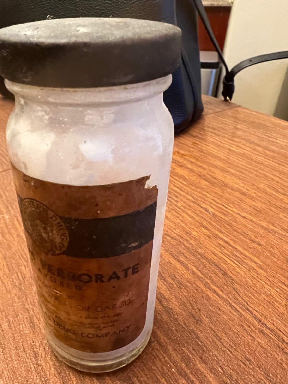 Vintage Sodium Perborate, Los Angeles Drug Company, 4 oz