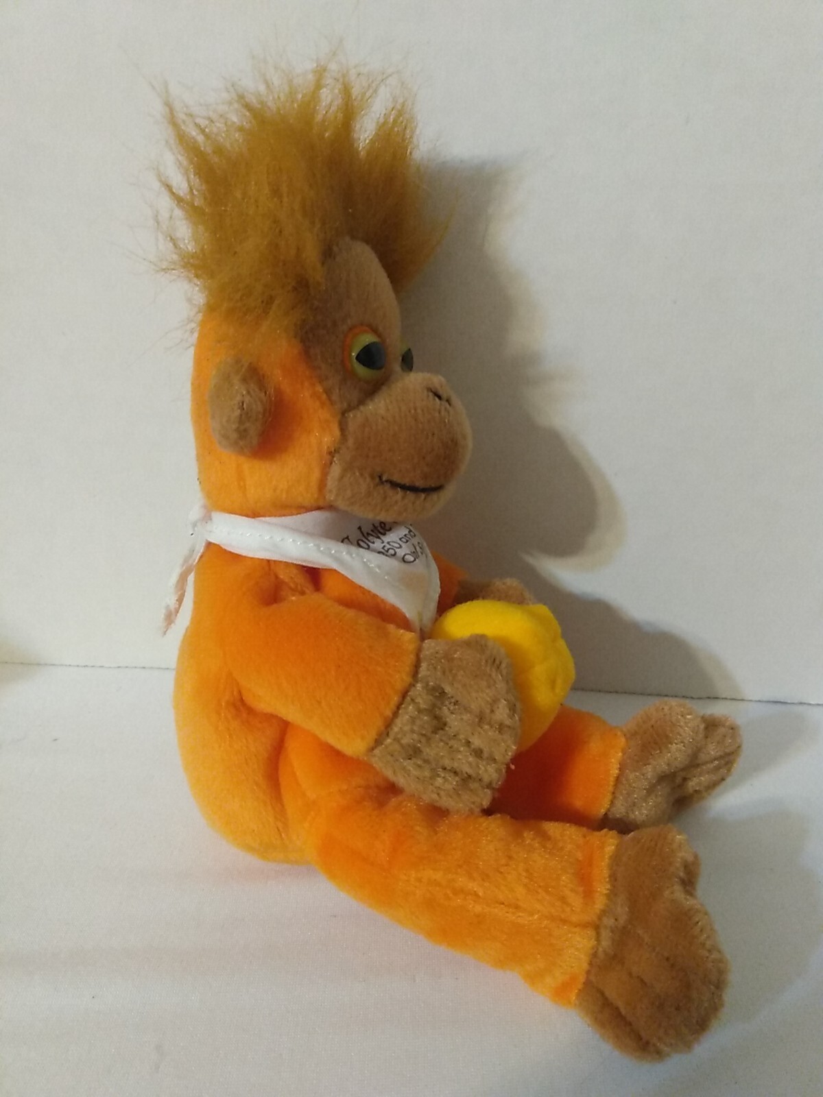 Orange Monkey Plush Holding Ball Toy 8″ Pharmaceutical advertisingSemo
