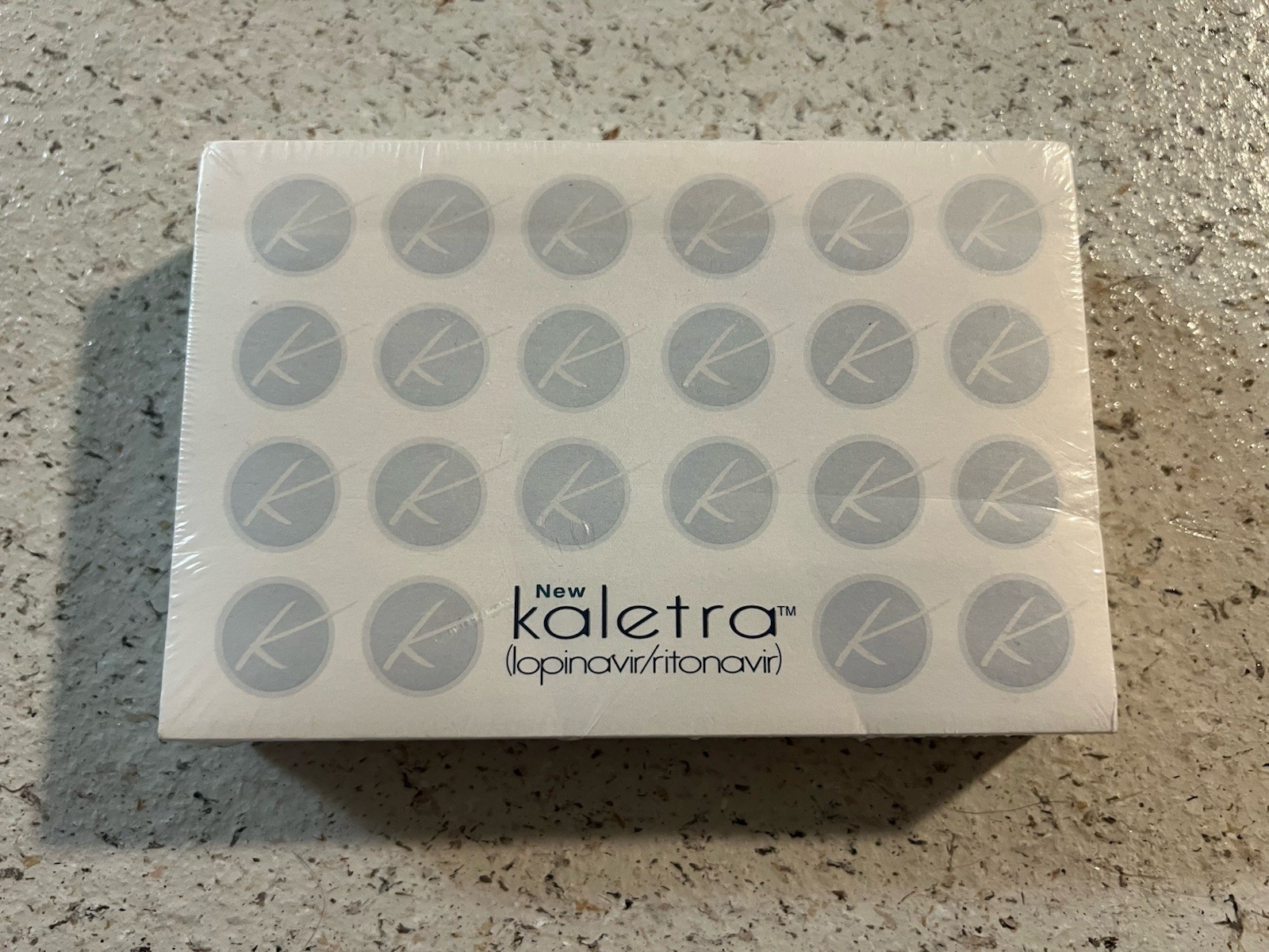 Vintage Sealed Kaletra Lopinavir/Ritonavir Pharmaceutical Promo Notepad Abbott