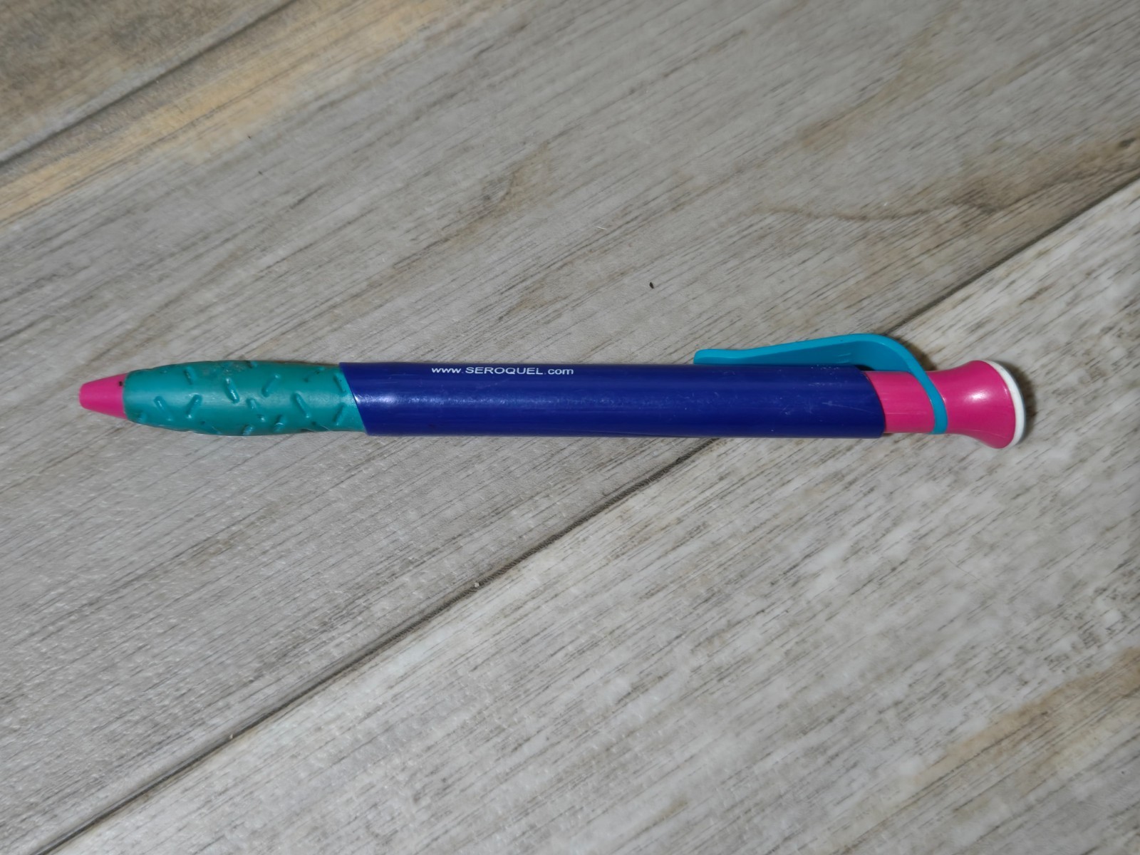 Drug Rep SEROQUEL Collectible Pharmaceutical Pen Medical advertising