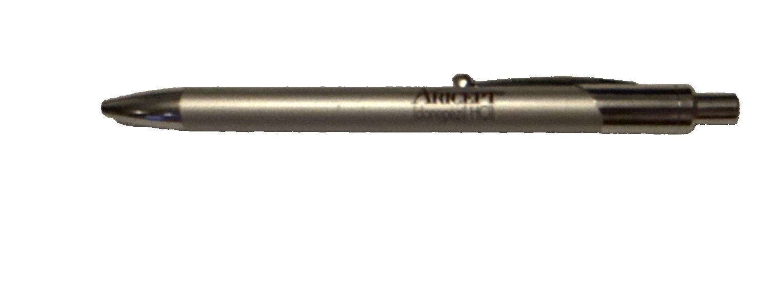 Rare Drug Rep ARICEPT Advertising Collectible Heavy Metal Pen