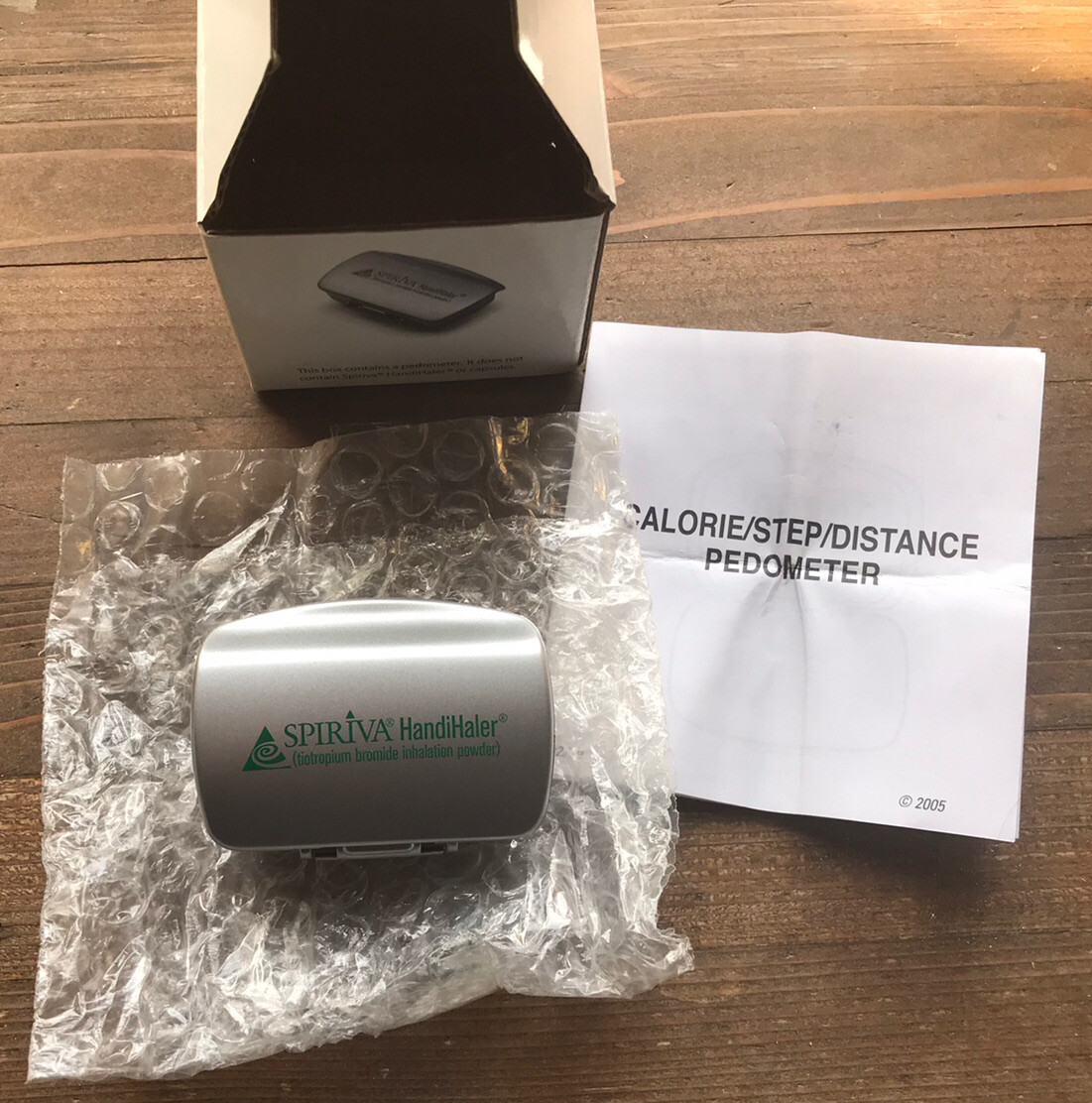 SPIRIVA PEDOMETER PHARMACEUTICAL DRUG REP NEW IN BOX