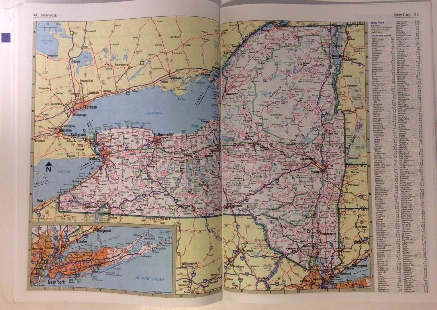 Glucotrol XL Pharma Drug Rep Promo Rand McNally USA Road Maps – VERY RARE