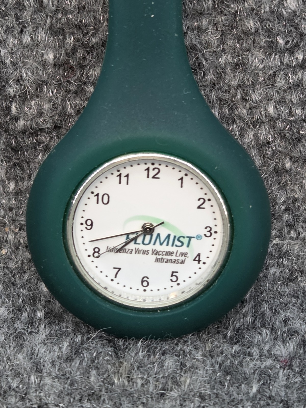 FluMist Pin Watch Advertising Merch Pharmaceutical New Battery Working