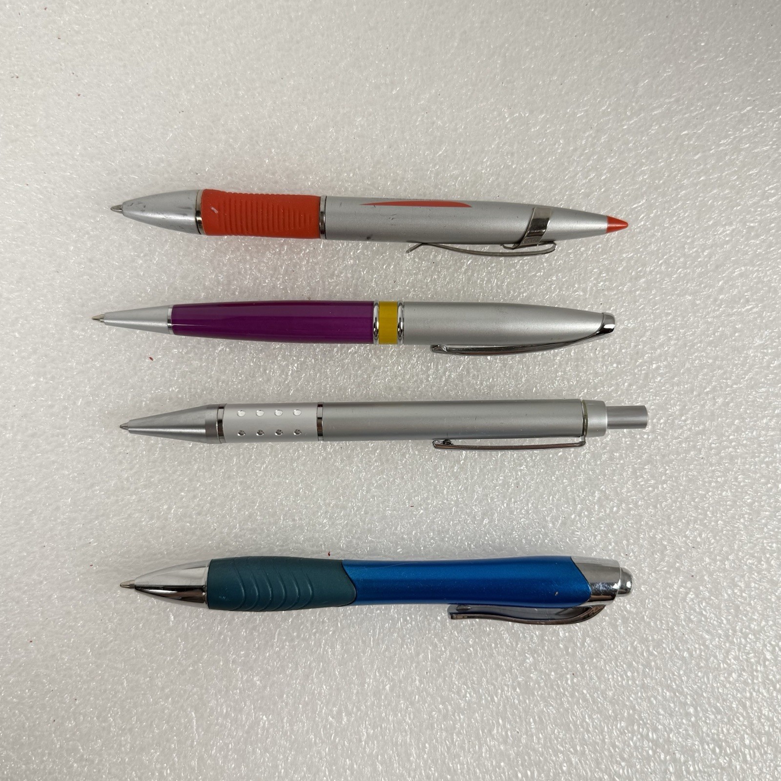 Lot Of 4 Drug Rep Pharmaceutical Medical Promo Pens Medical Advertising