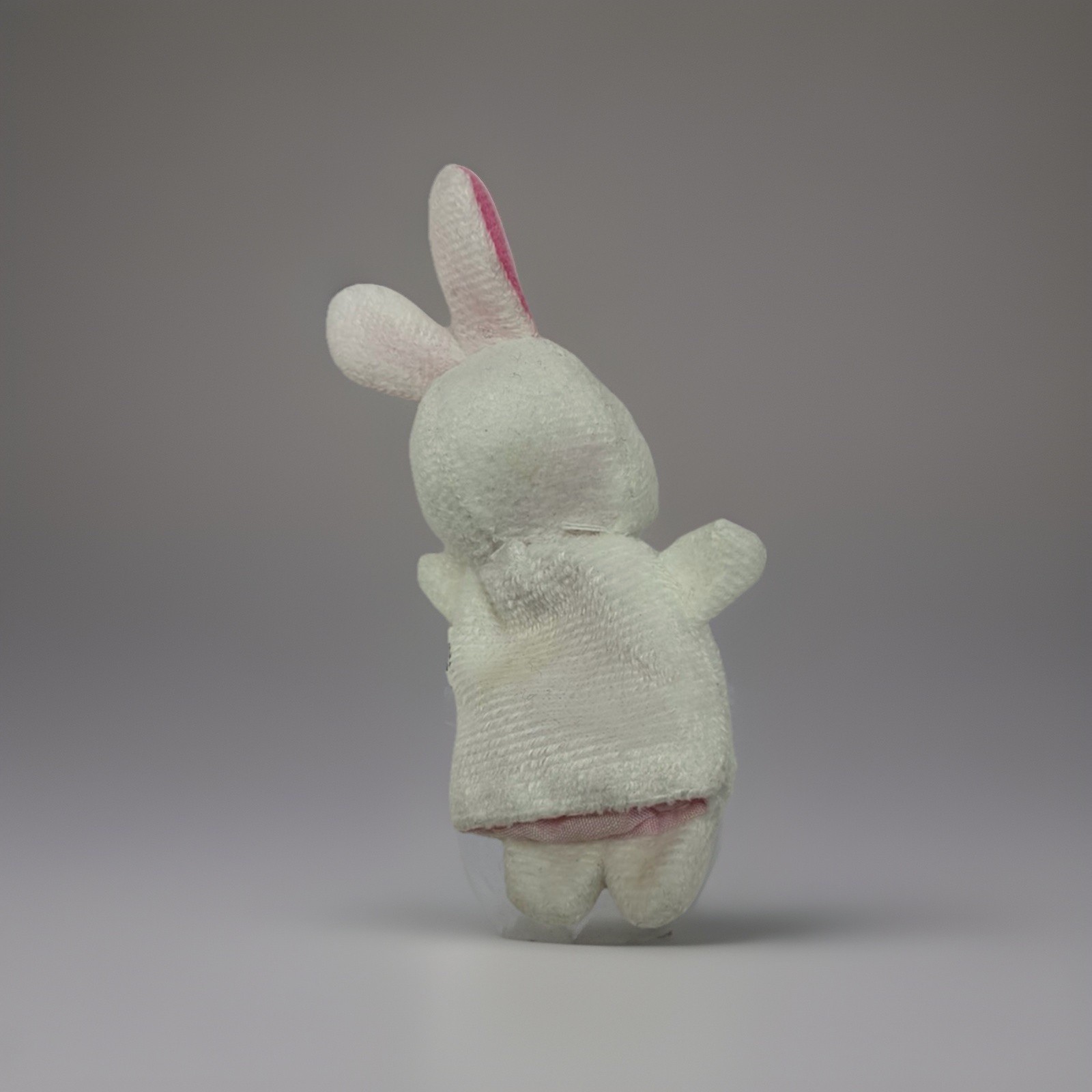 Vintage Bayer Pharmaceutical Company Advertising Logo Bunny finger puppet 4″