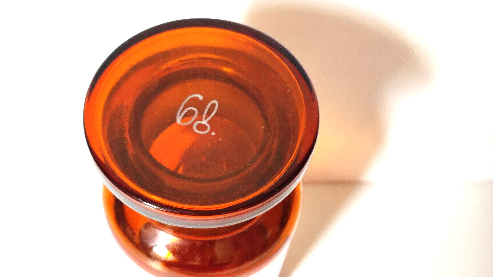 BLANK LABLE, Vintage Glass Apothecary Pharmacy Brown Jar, 100 ml, Cap