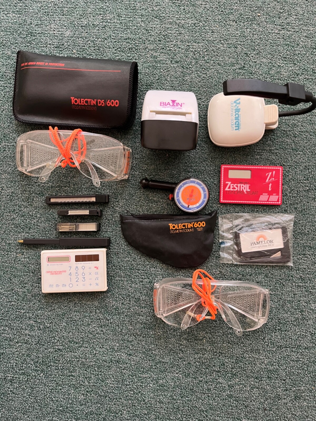 Pharmaceutical drug rep promotional collectibles
