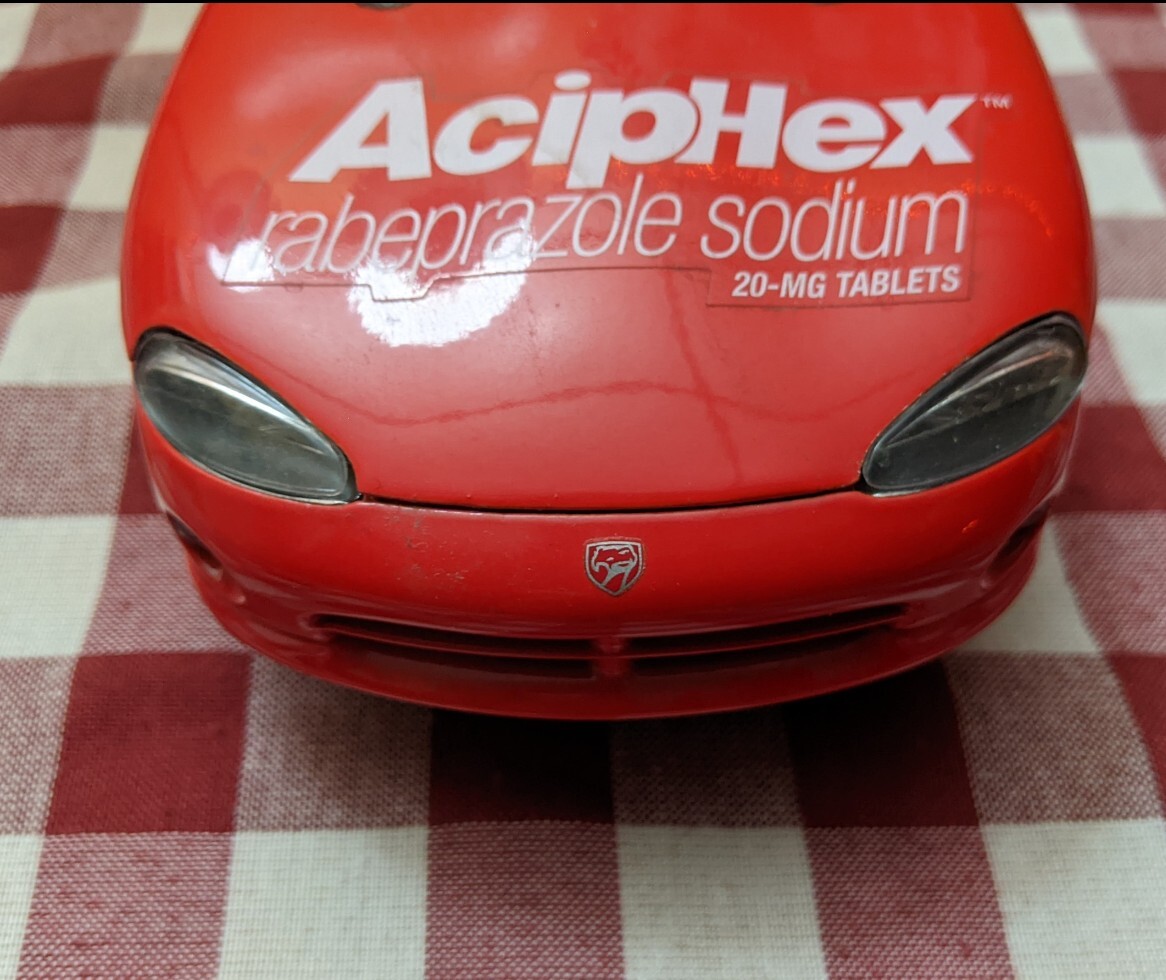 Dodge Viper RT/10 ACIPHEX USA Bburago 1:18 Die Cast Burago Pharma Advertising