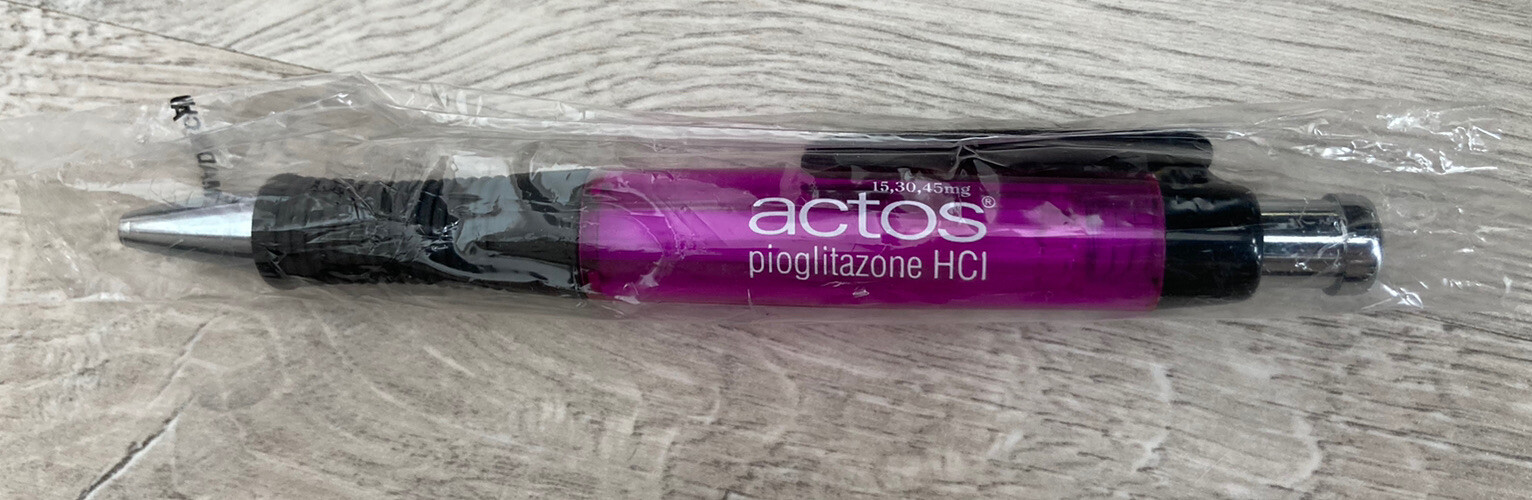 ACTOS Pharmaceutical Drug Rep Pen VERY RARE Advertising Collectible