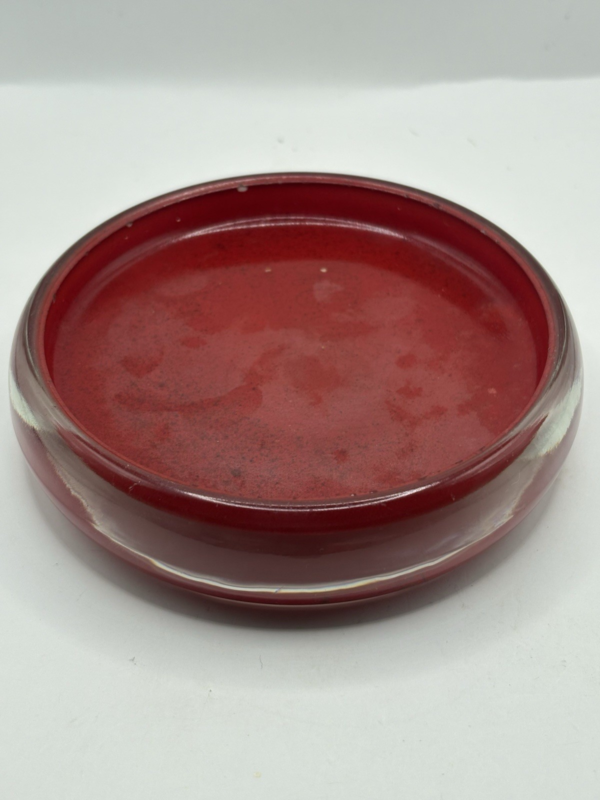Vintage Trinsicon Red Blood Cell Glass Paperweight Medical Promo Oddity