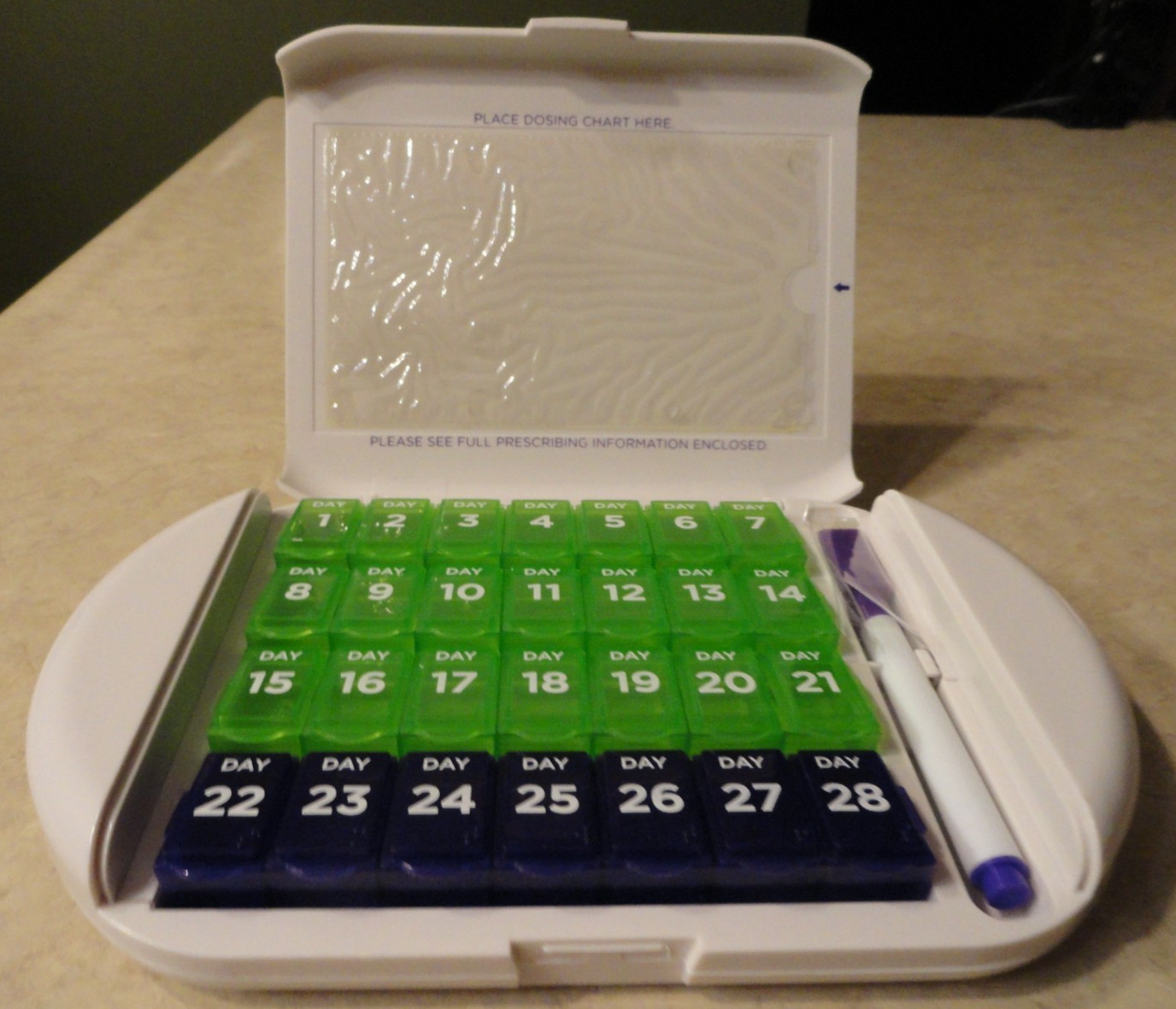 Big Pharma Ibrance Patient Pill minder caddy pharmaceutical drug rep swag nos
