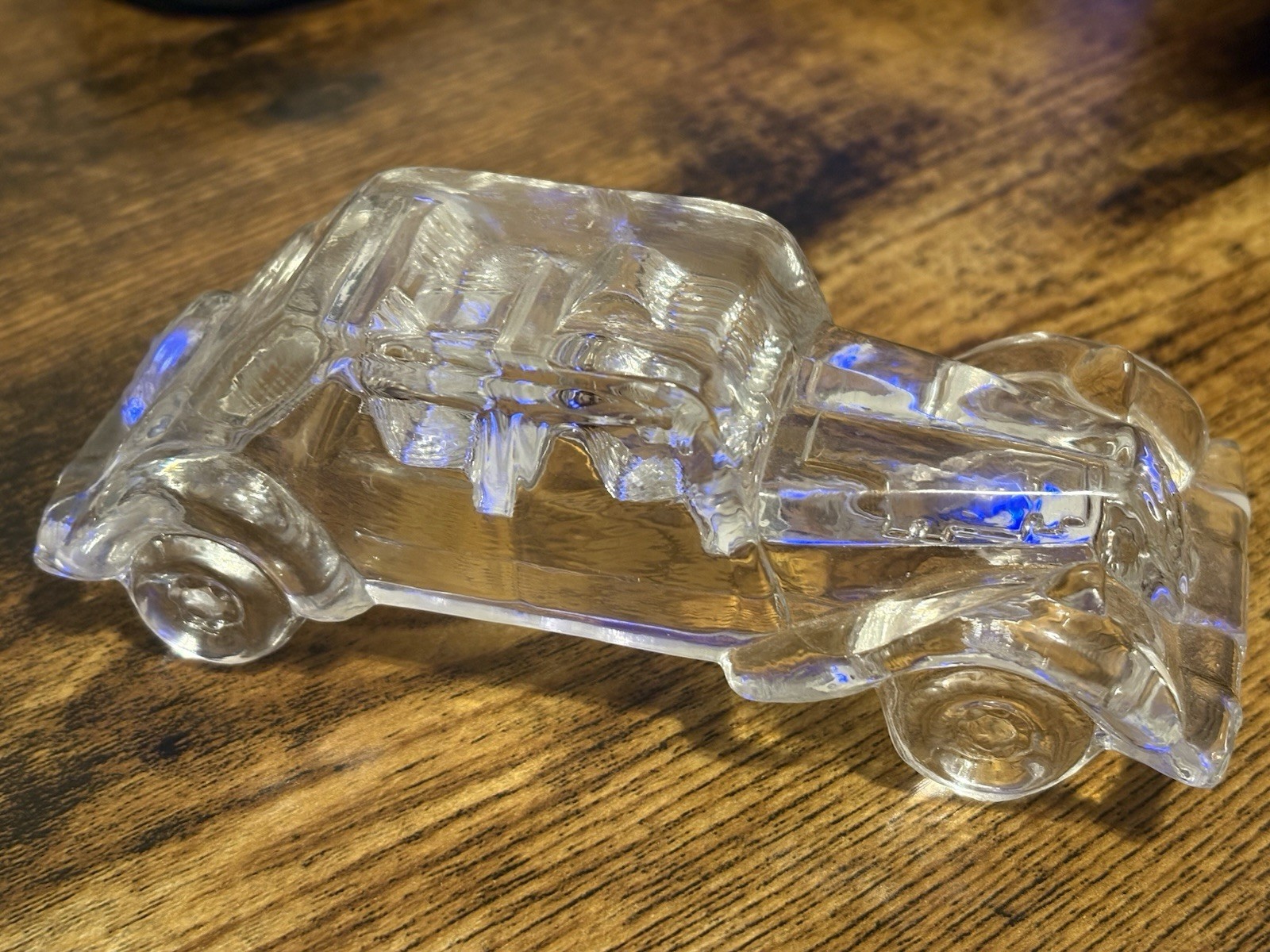 Vintage Tylox Pharmacutical / Drug Rep Promo Glass Car – Rare