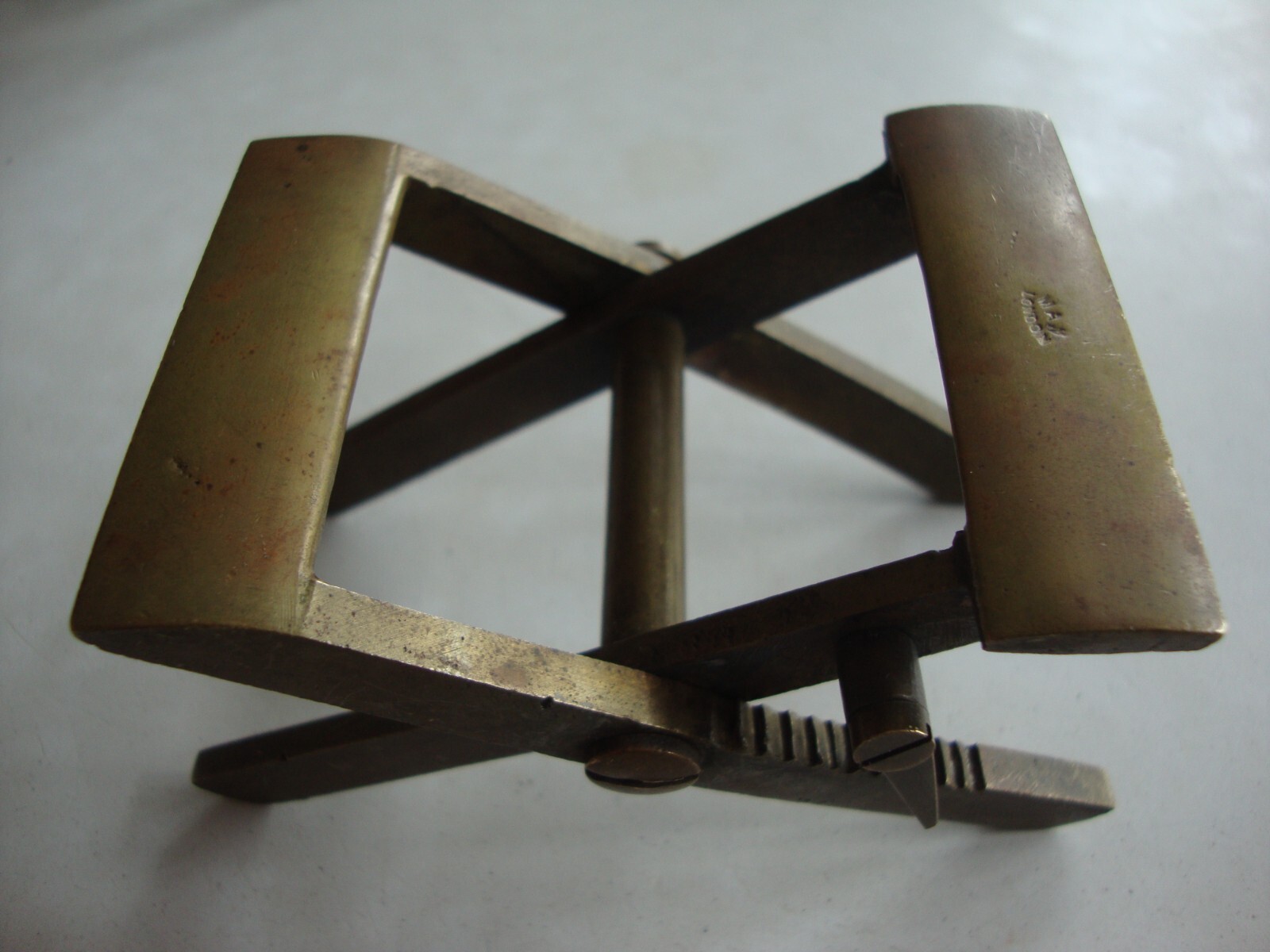 Antique Apothecary Paper Sachet powder folders, one stamped Maw