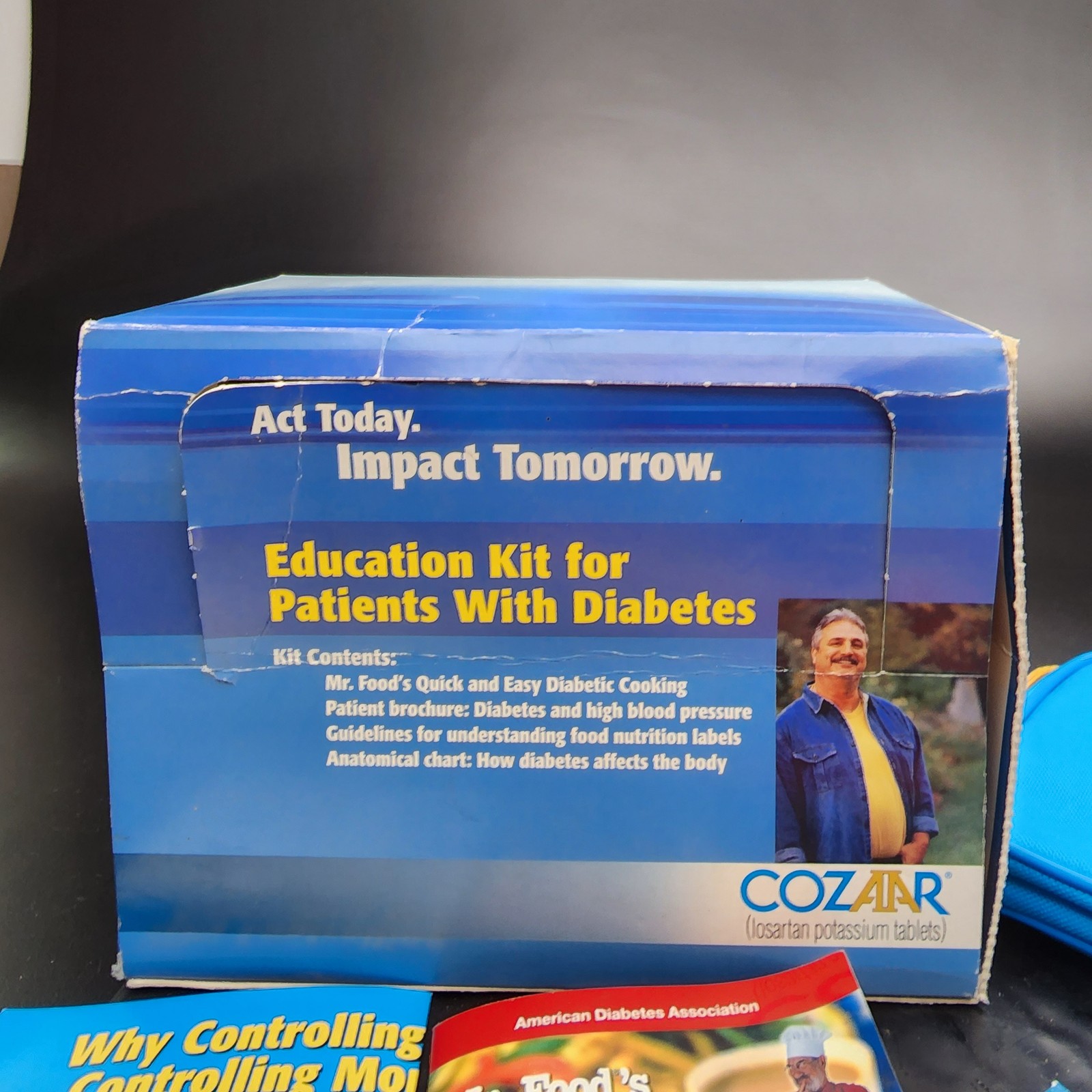 Cozaar Education Kit for Patients with Diabetes Guidelines Vintage Collectible
