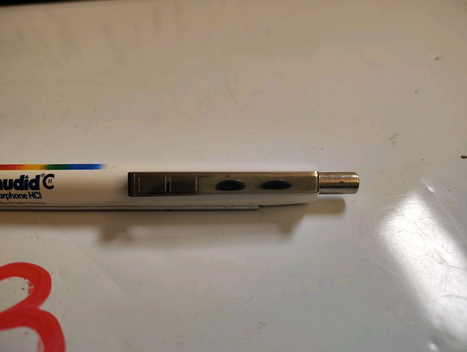 DILAUDID PEN Hydromorphone Plastic Scroll -Pharmaceutical Promo Drug Rep Swag