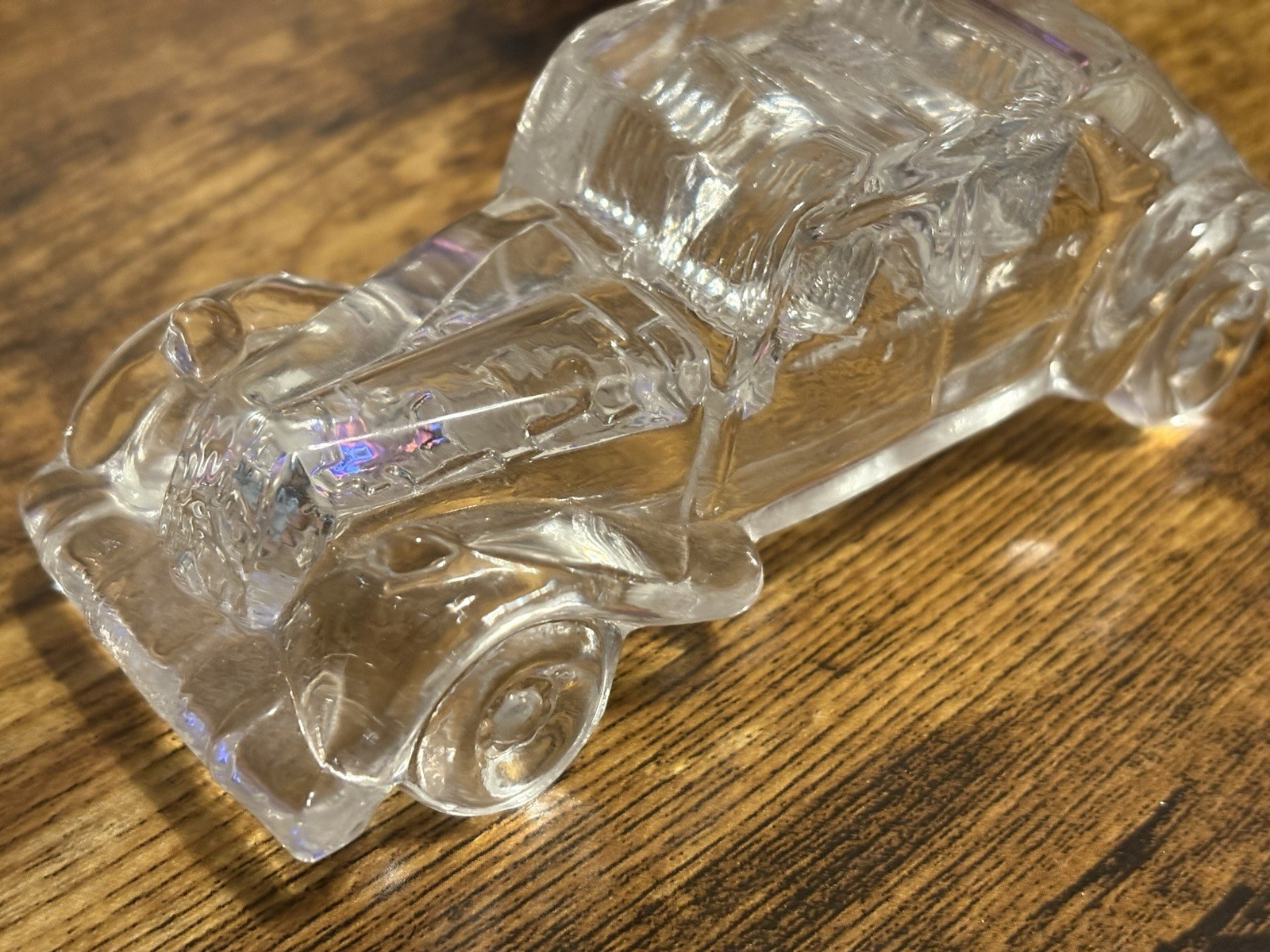 Vintage Tylox Pharmacutical / Drug Rep Promo Glass Car – Rare