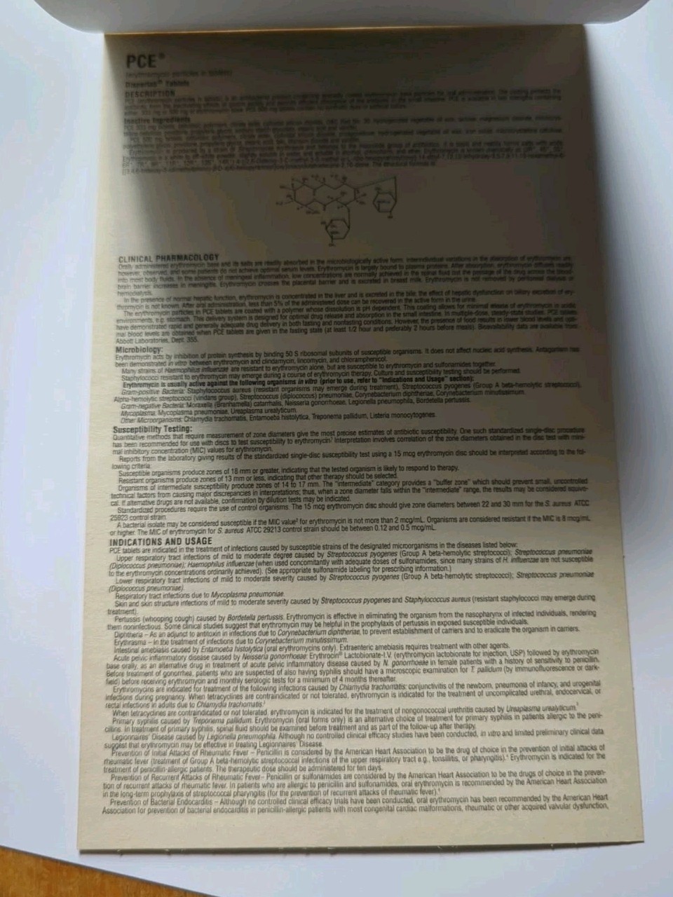 Vintage Abbot Drug Rep PCE500 Lined Notepad 5″ X 8″ 1992