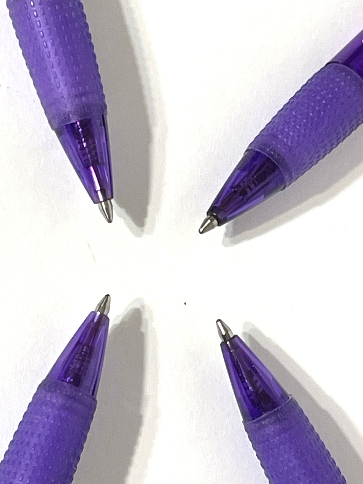 Pharmaceutical Drug Rep Vintage Ink Pens Nexium Collectible Translucent Purple