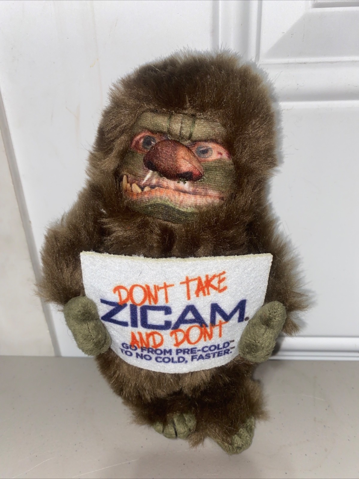 Pharmaceutical Drug Rep Zicam plush RARE