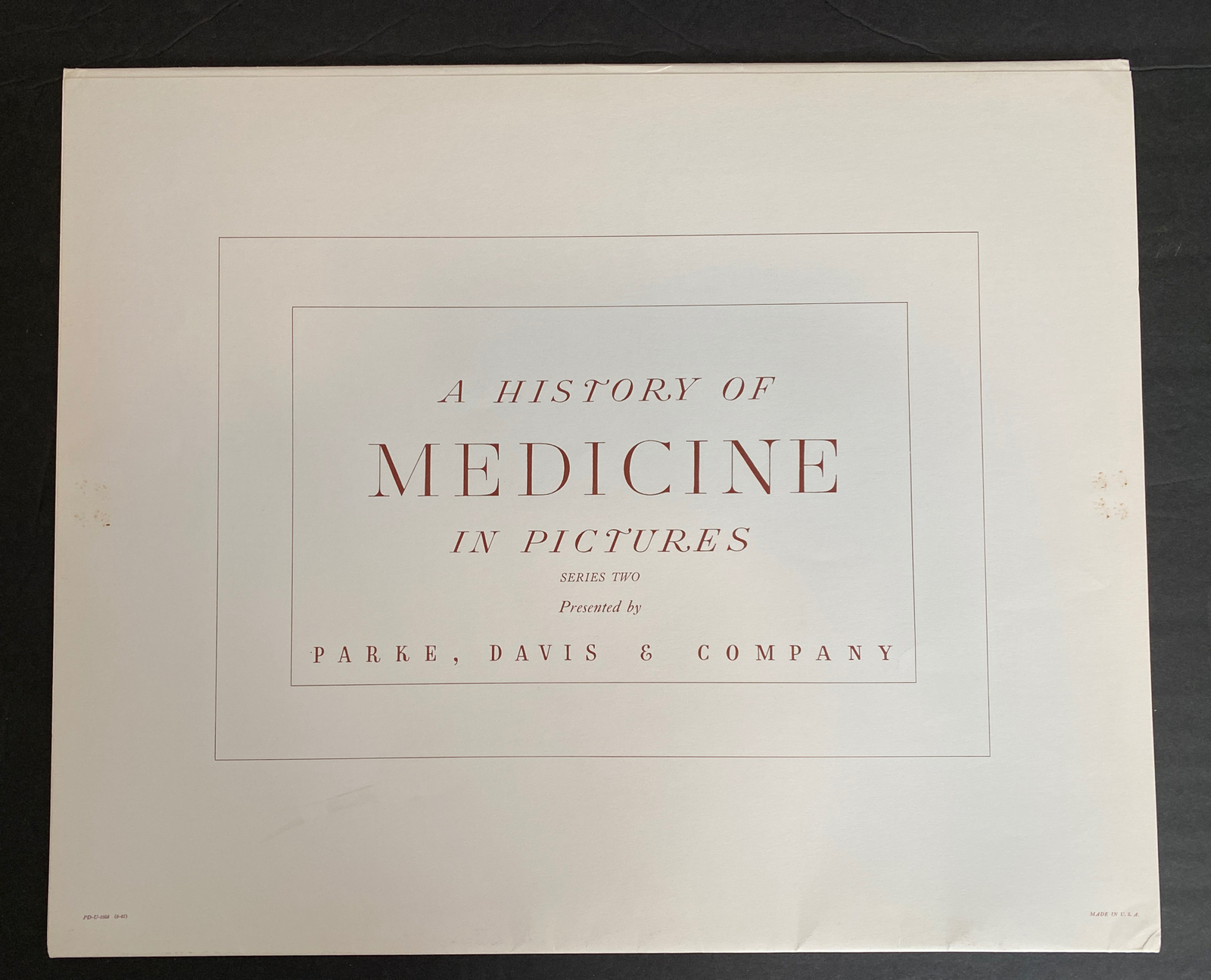 A History Of Medicine In Pictures- Series Two Set Parke Davis Robert Thom