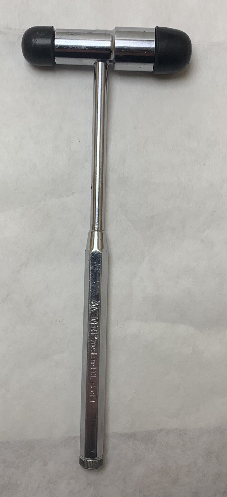 Pharmaceutical Drug Rep Advertising Roerig Antivert Meclizine Reflex Hammer