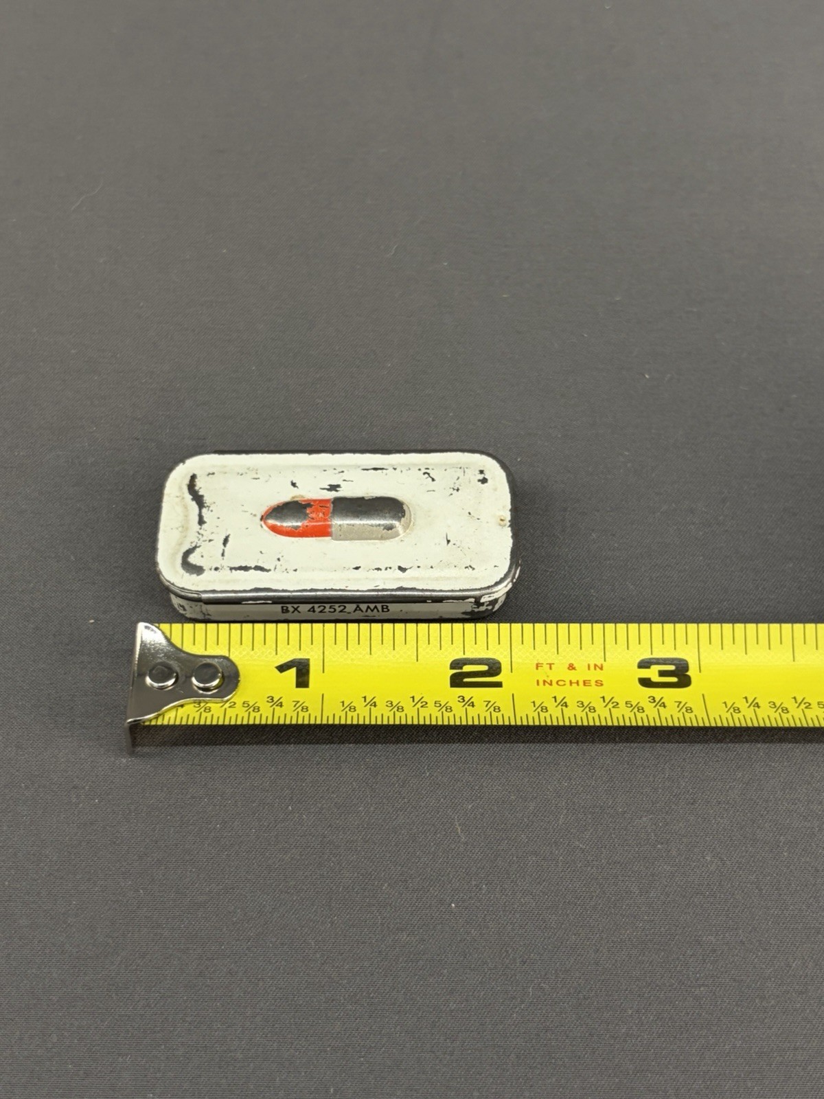 VTG Lilly Pharmaceutical Darvon-65 Compound Pulvule Sample Tin