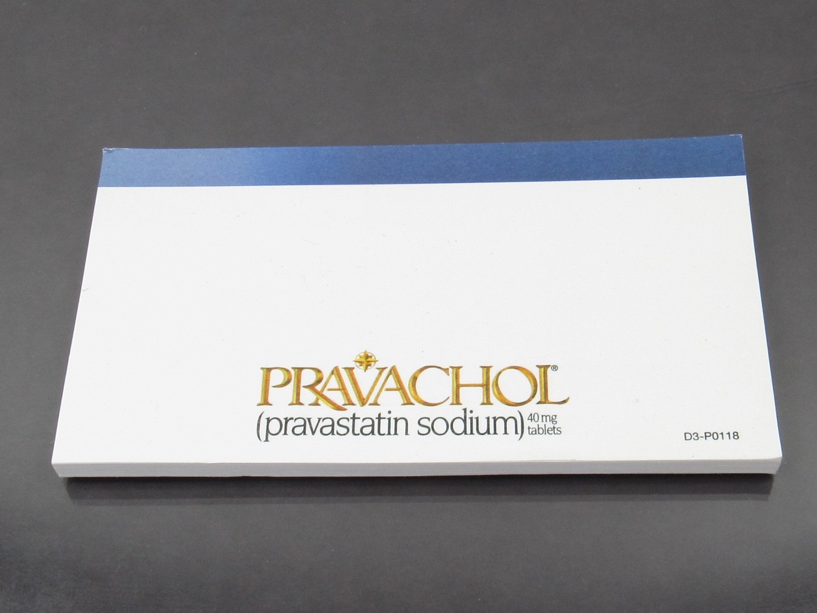Pravachol PEN & Memo Sticky Note Pad Drug Rep Pharmaceutical Promo Advertising