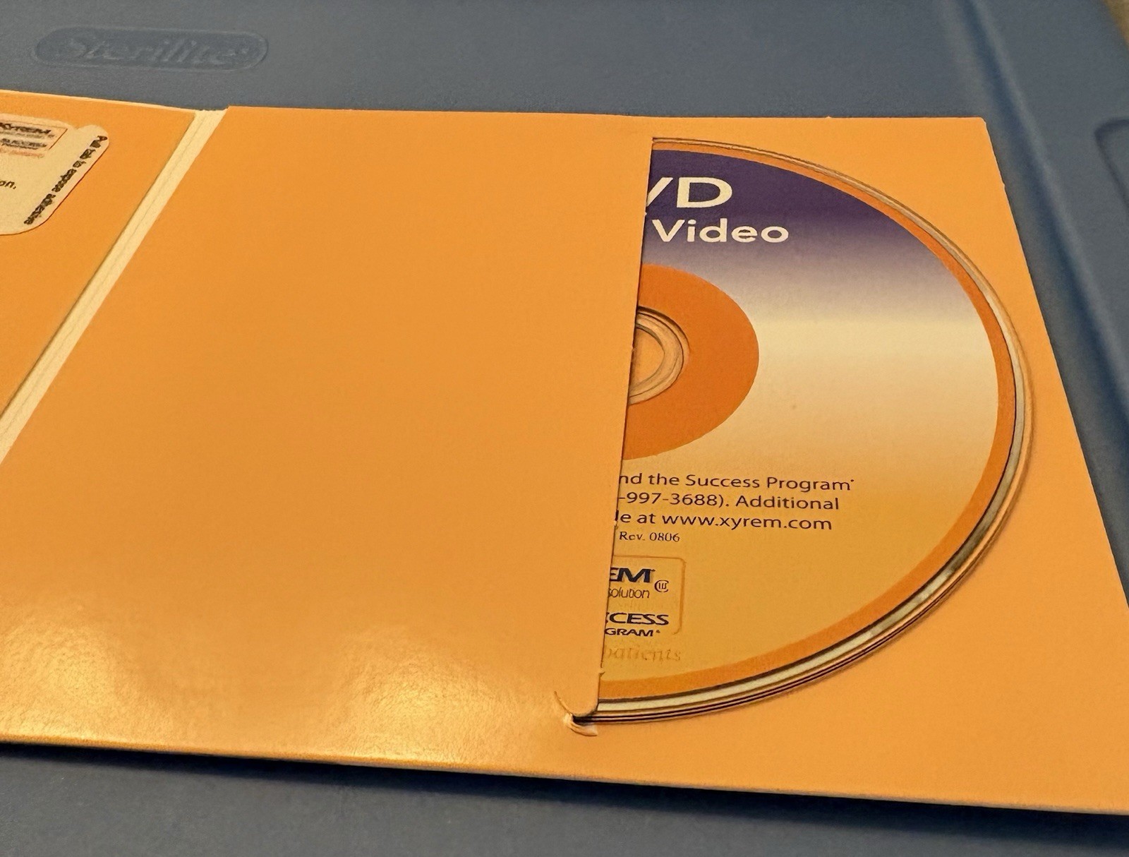 VTG XYREM ‘SUCCESS PROGRAM FOR PATIENTS ” DVD KIT PHARMA REP LOGO NEW SEALED