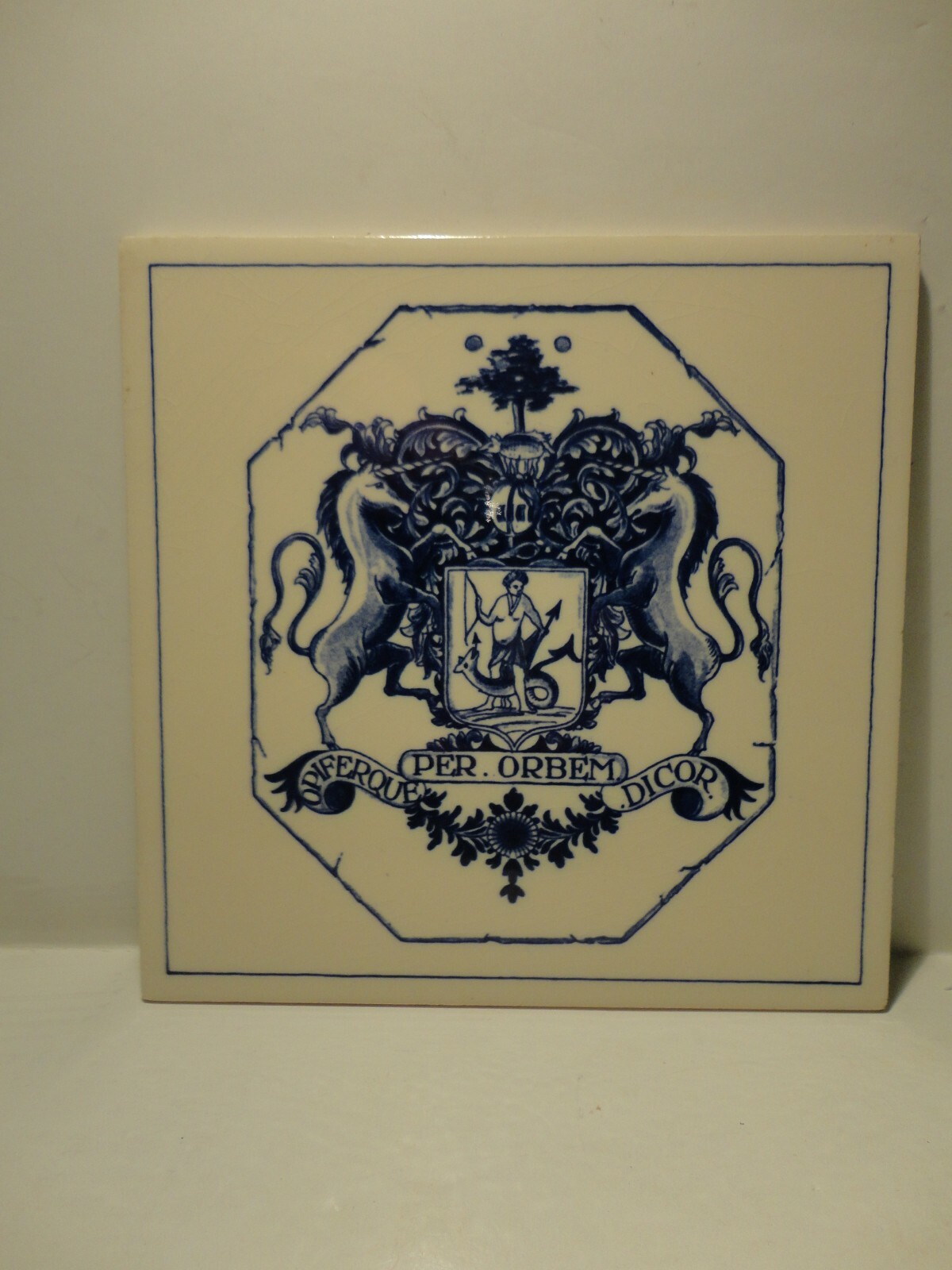BURROUGH Pharmaceutical English Pill Tile Pharmacy Apothecary Set Delft 11 of 12