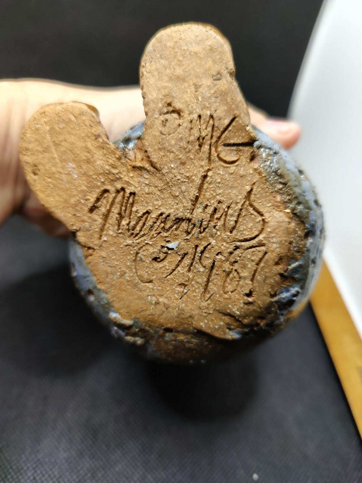 Pharmacist Pottery Figurine.