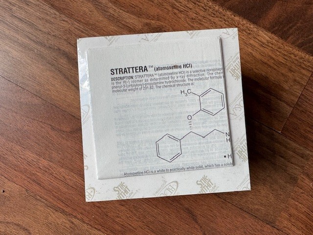 POST IT NOTE Cube Stattera Pharmaceutical Drug Rep Advertising Sealed Note Pad