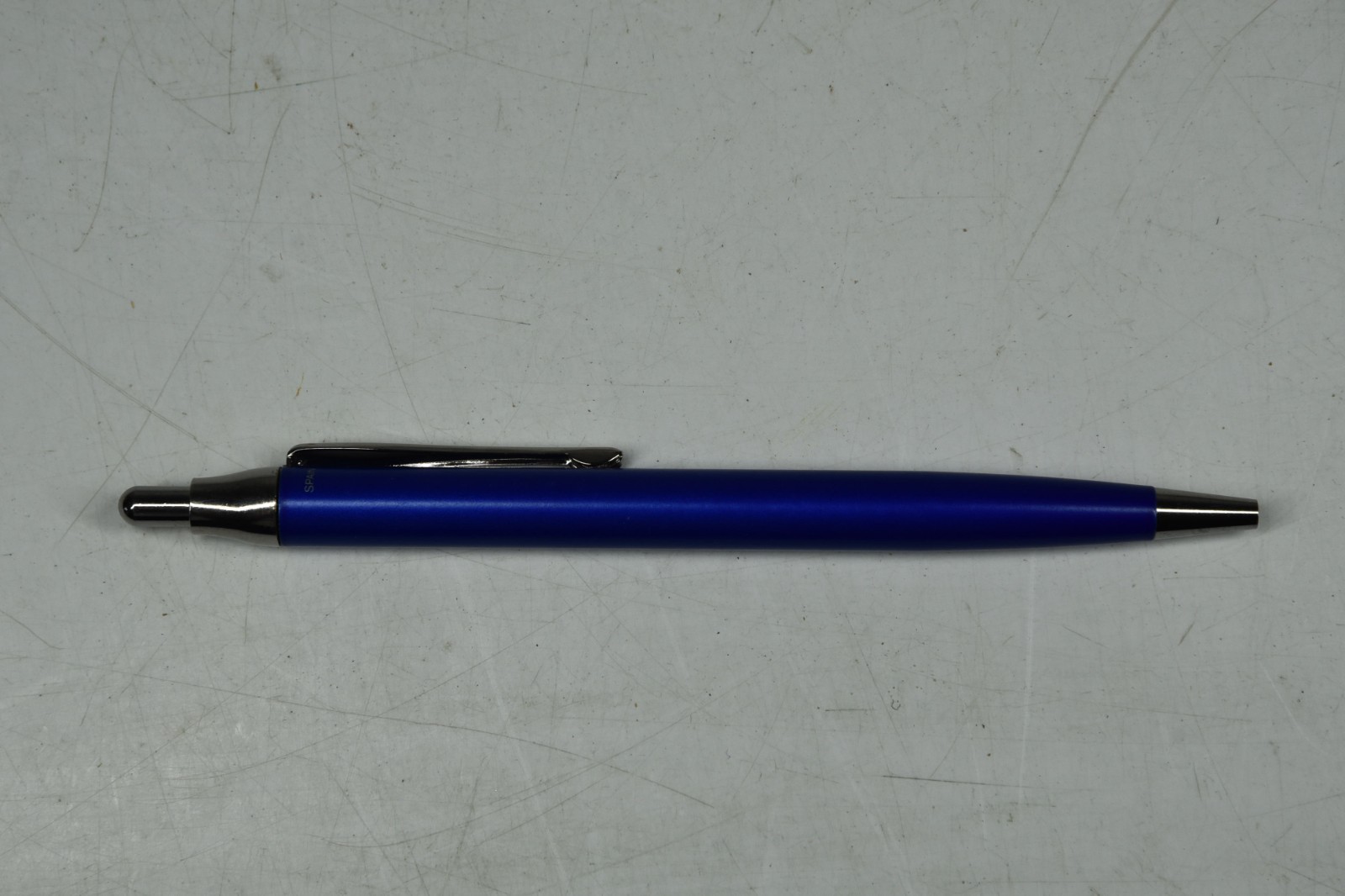 Zoloft Silver & Blue Metal PEN Drug Rep Pharmaceutical Promo Advertising