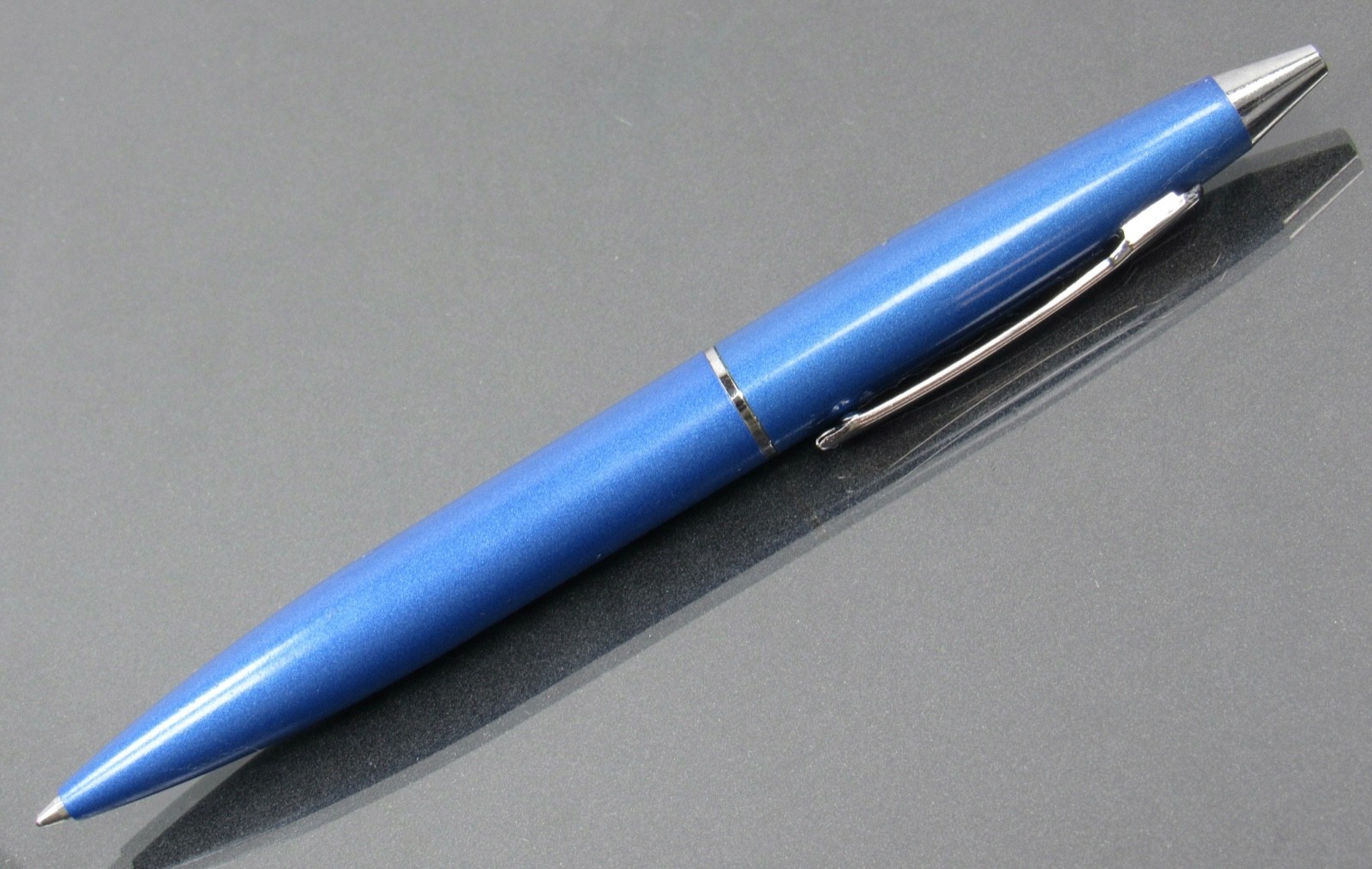 Metallic Blue Zoloft Metal Stylus PEN Drug Rep Pharmaceutical Promo Advertising