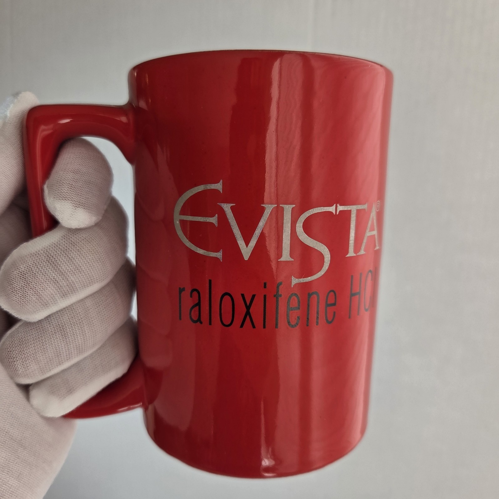 Evista Pharmaceutical 16-ounce Coffee Mug Drug Promo Advertising Ceramic