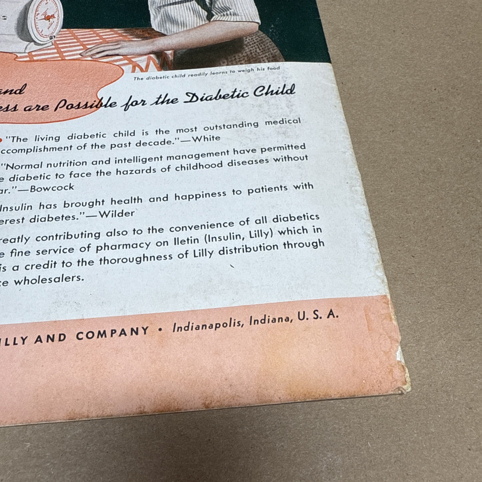 Tile And Till Magazine Eli Lilly And Company January 1938 Indianapolis Indiana
